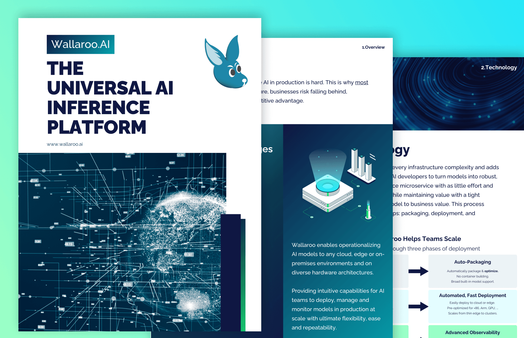 Wallaroo AI dashboard